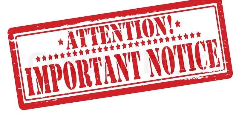 Notice